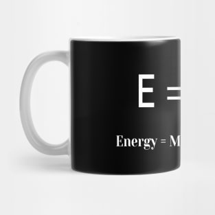 E=mc² physic climbing design Mug